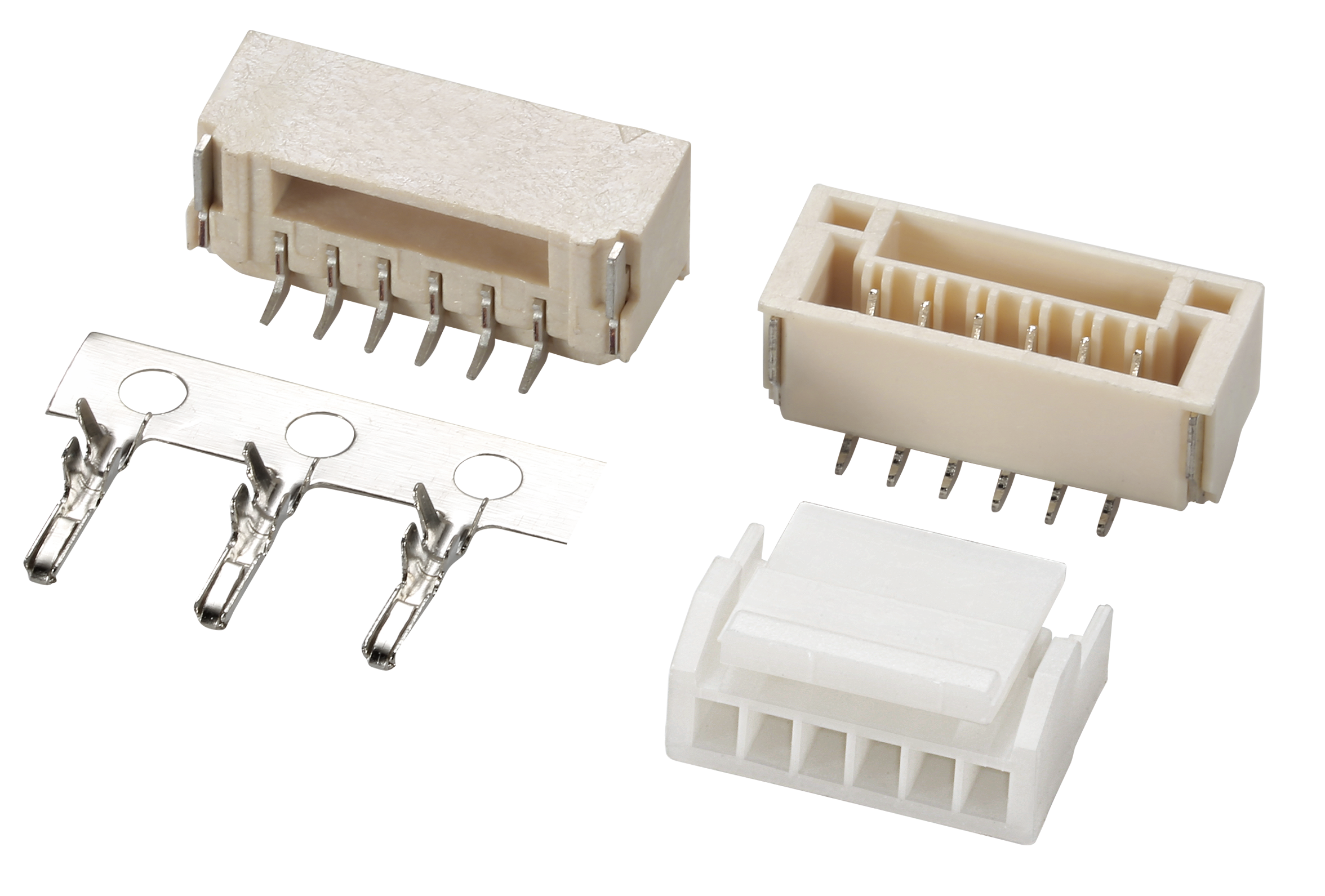 1251  Series 1.25mm Pitch (.049）Wire To Board Connectors